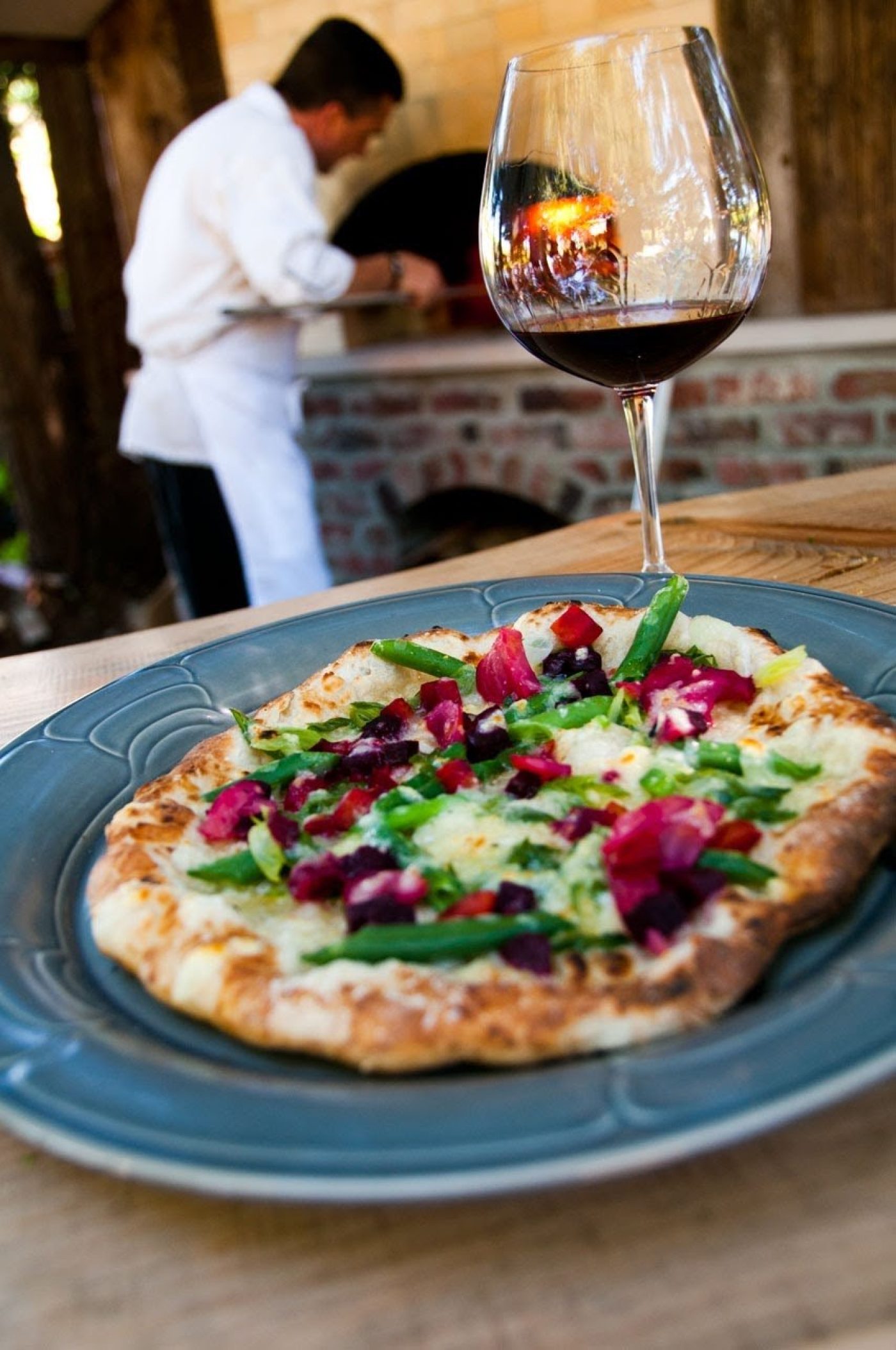 Redwood Grove Pinot Pizza Paella Lynmar Estate